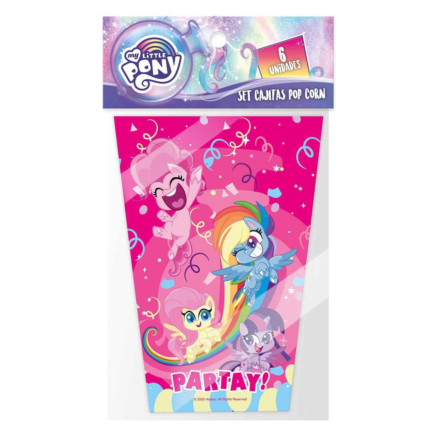 Set 6 Cajitas PopCorn | My Little Pony